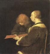 Gerard Ter Borch The Reading Lesson (mk05) china oil painting reproduction